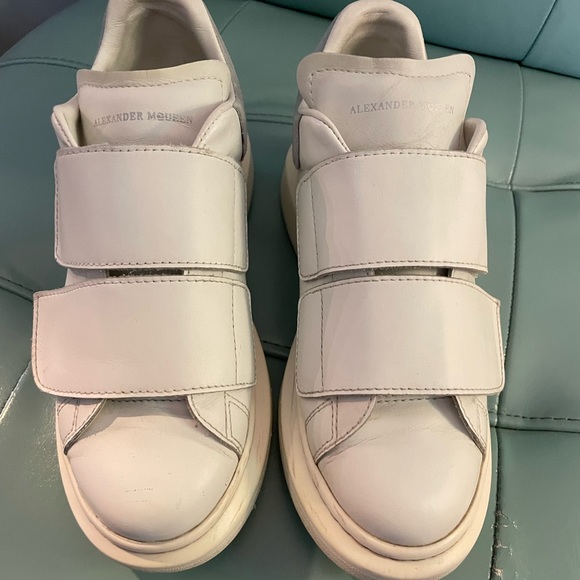 alexander mcqueen double strap sneakers